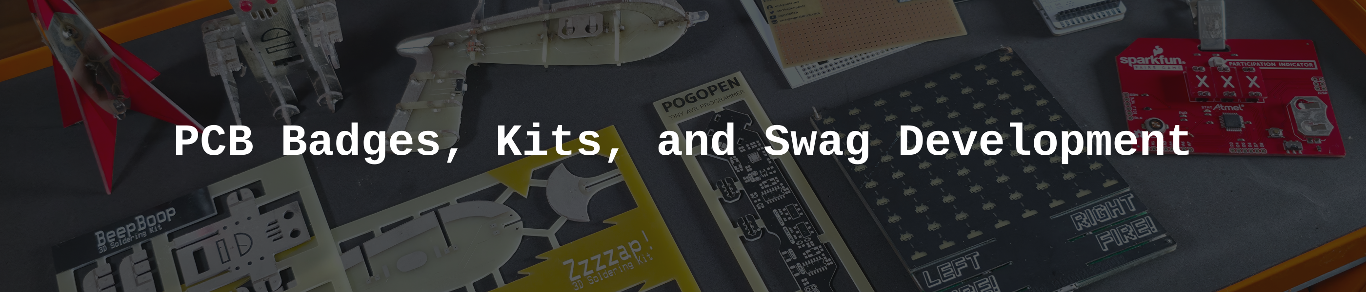 PCB Badges, Kits, and Swag Development